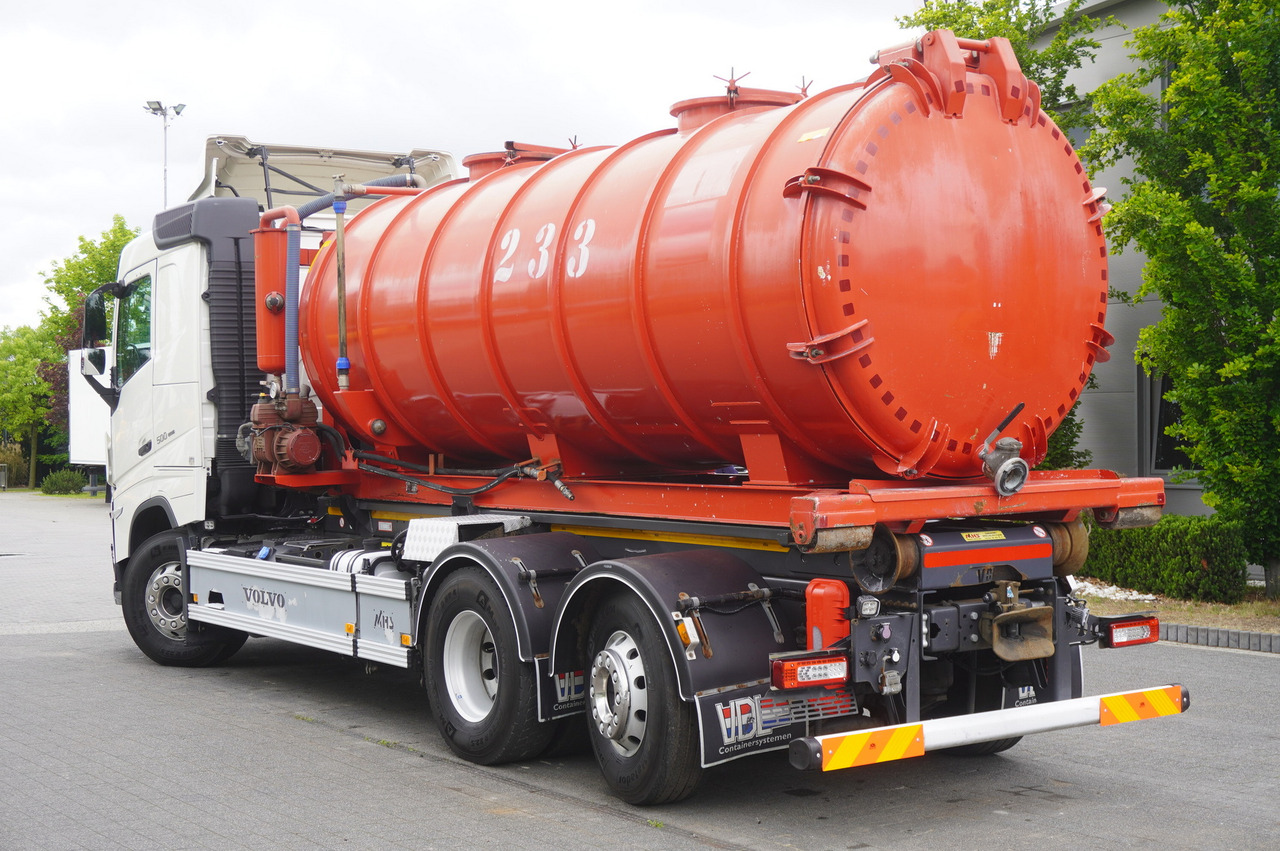VOLVO Volvo FH 500 / Septic barrel 13000 l / Hook lift 21 t / 2022 / 3rd axle steered / 2 units - 후크 리프트 트럭 : 사진 5 VOLVO Volvo FH 500 / Septic barrel 13000 l / Hook lift 21 t / 2022 / 3rd axle steered / 2 units - 후크 리프트 트럭 : 사진 5