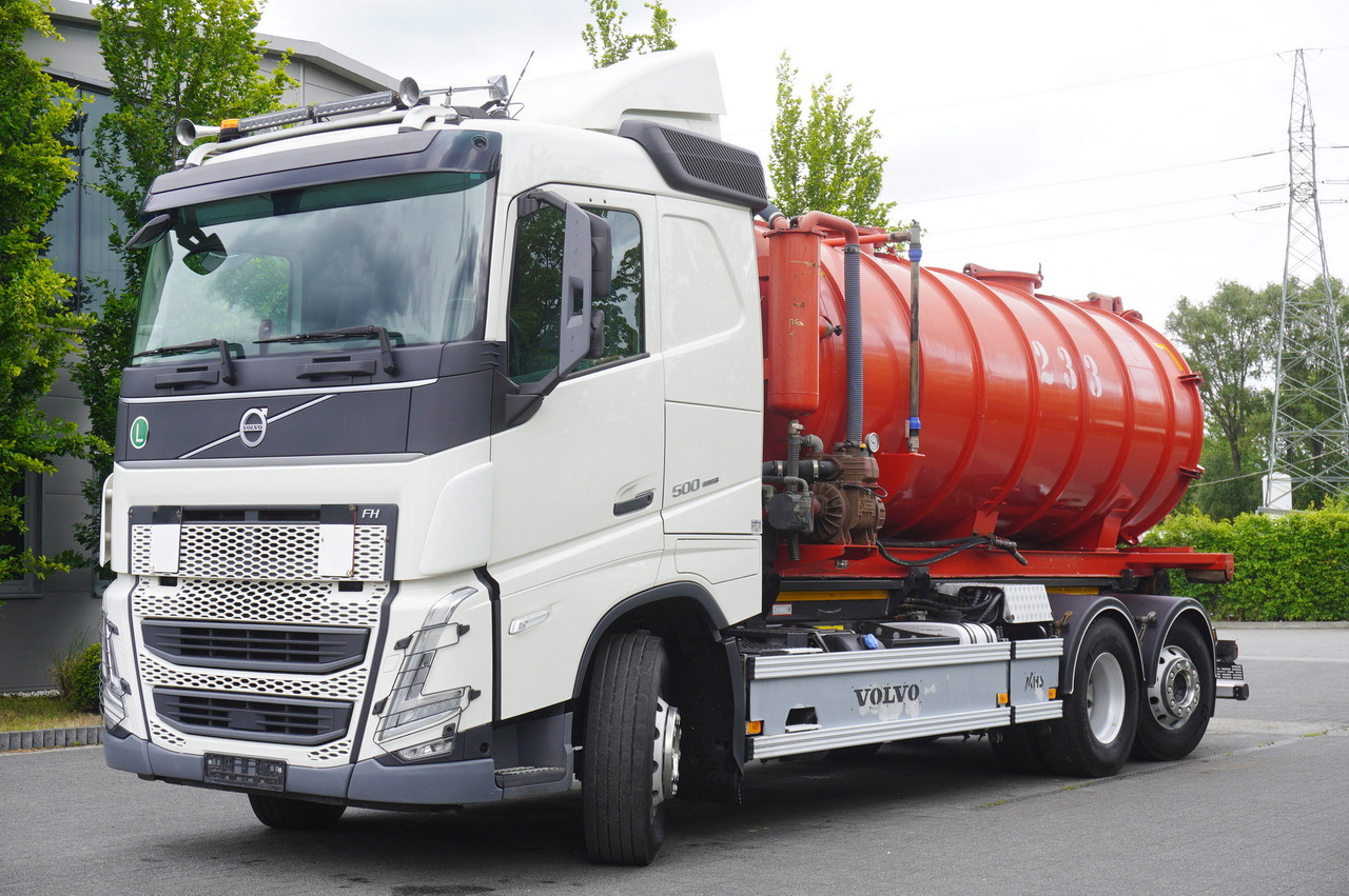 VOLVO Volvo FH 500 / Septic barrel 13000 l / Hook lift 21 t / 2022 / 3rd axle steered / 2 units - 후크 리프트 트럭 : 사진 2 VOLVO Volvo FH 500 / Septic barrel 13000 l / Hook lift 21 t / 2022 / 3rd axle steered / 2 units - 후크 리프트 트럭 : 사진 2