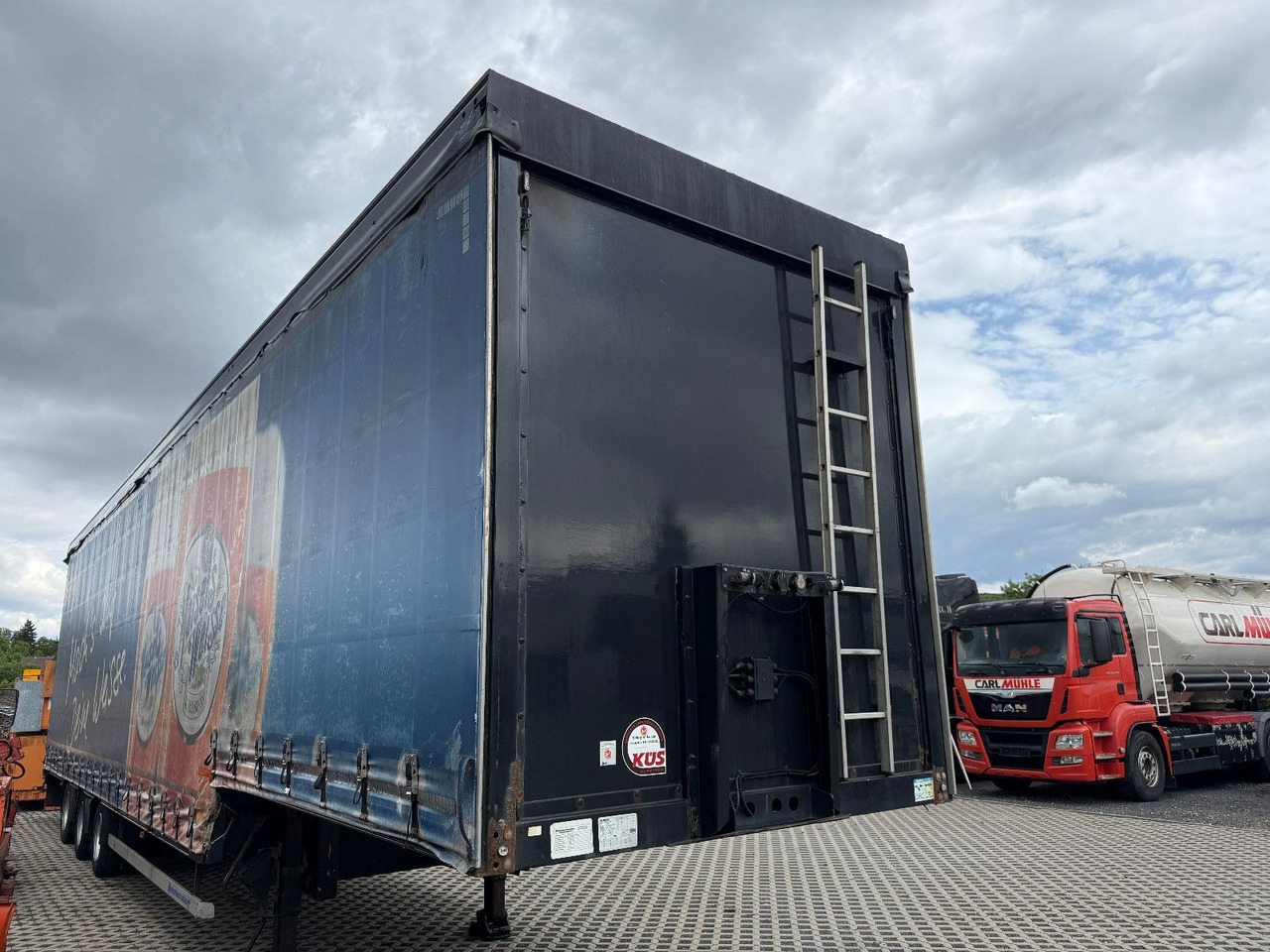 Kotschenreuther STL 324 Lenkachse/Lift/Hydr.Dachsystem - 커튼사이더 세미 트레일러 : 사진 4 Kotschenreuther STL 324 Lenkachse/Lift/Hydr.Dachsystem - 커튼사이더 세미 트레일러 : 사진 4