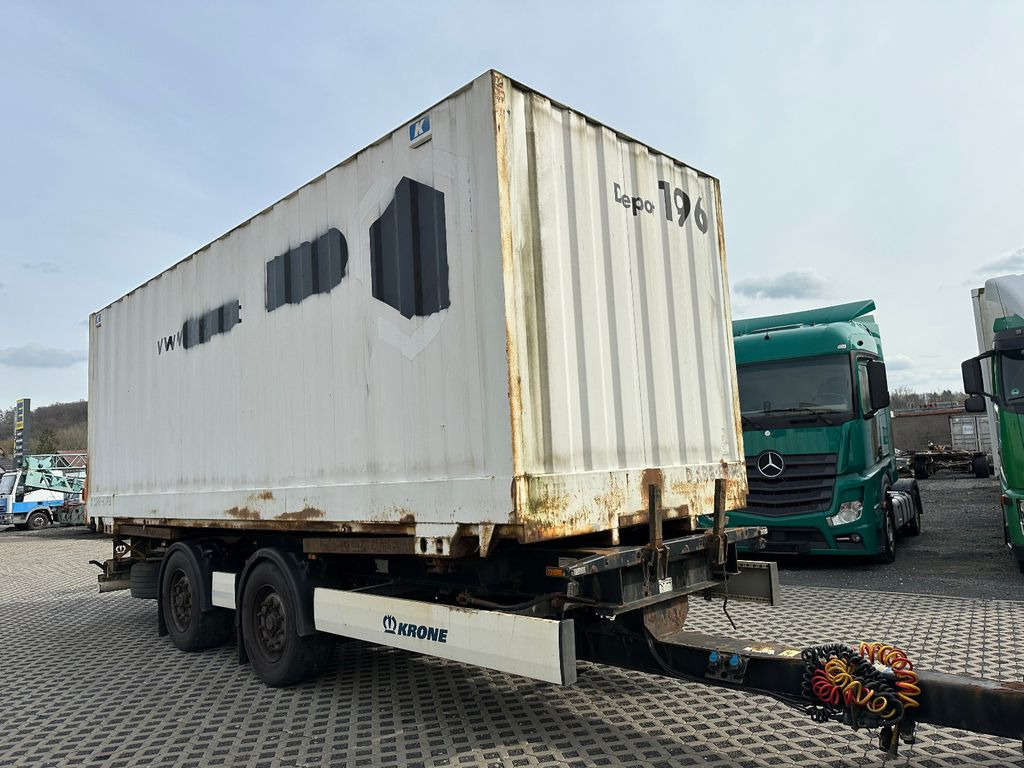 Krone ZZ 18- BDF Containerchassi Scheibenbremsen - - 컨테이너 운반 장치/ 스와프 보디 트레일러 : 사진 1 Krone ZZ 18- BDF Containerchassi Scheibenbremsen - - 컨테이너 운반 장치/ 스와프 보디 트레일러 : 사진 1