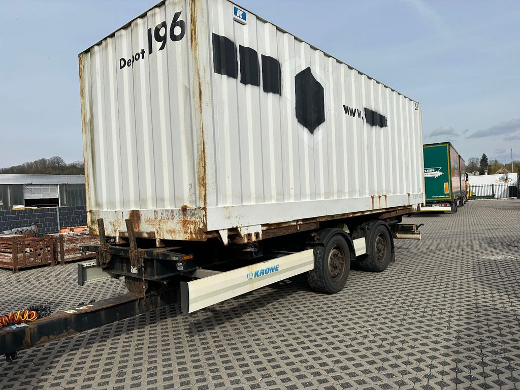 Krone ZZ 18- BDF Containerchassi Scheibenbremsen - - 컨테이너 운반 장치/ 스와프 보디 트레일러 : 사진 2 Krone ZZ 18- BDF Containerchassi Scheibenbremsen - - 컨테이너 운반 장치/ 스와프 보디 트레일러 : 사진 2