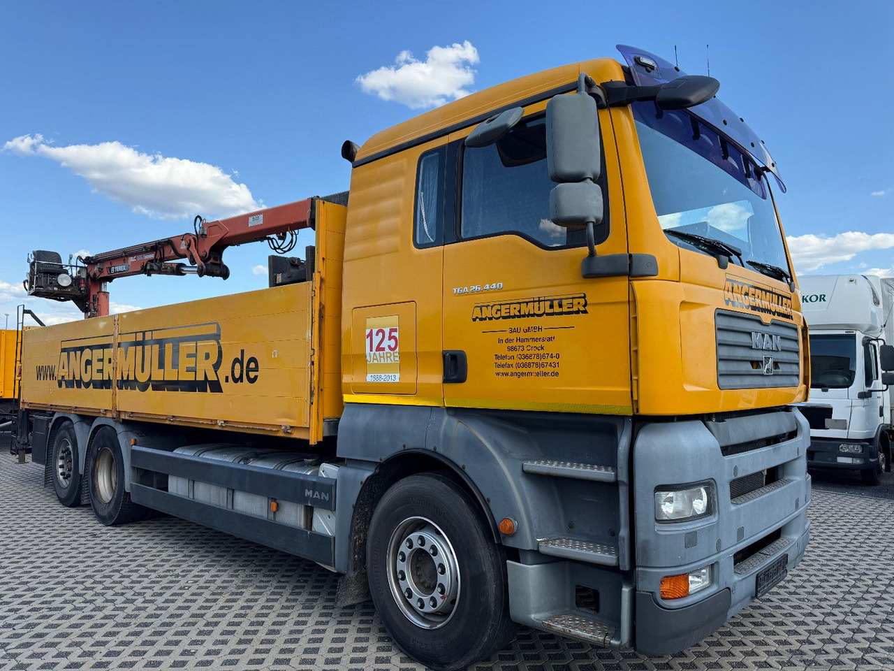 MAN TGA 26,440 TEREX TLC 165,2-A19 ACM SYSTEM - 크레인 트럭 : 사진 4 MAN TGA 26,440 TEREX TLC 165,2-A19 ACM SYSTEM - 크레인 트럭 : 사진 4