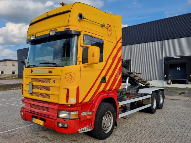 Scania V8 144 530 Full Steel 6x2 manual Euro 2 - 케이블 시스템 트럭 : 사진 1 Scania V8 144 530 Full Steel 6x2 manual Euro 2 - 케이블 시스템 트럭 : 사진 1