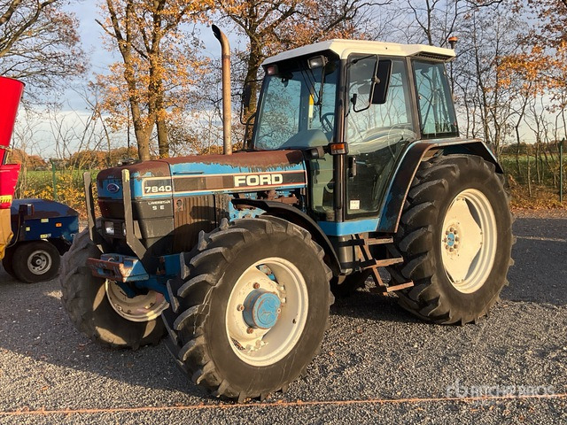 1993 Ford 7840 SLE 4WD Tractor - 장궤형 트랙터 : 사진 1 1993 Ford 7840 SLE 4WD Tractor - 장궤형 트랙터 : 사진 1