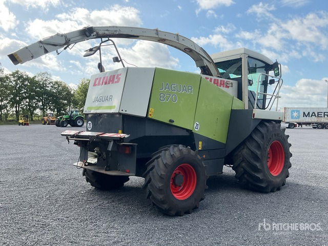 2003 Claas Jaguar 870 4WD Forage Harvester - 견인식 목초수확기 : 사진 3 2003 Claas Jaguar 870 4WD Forage Harvester - 견인식 목초수확기 : 사진 3