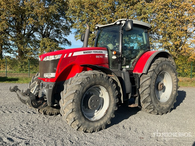 2011 Massey Ferguson 8670 Dyna-VT 4WD Tractor - 장궤형 트랙터 : 사진 2 2011 Massey Ferguson 8670 Dyna-VT 4WD Tractor - 장궤형 트랙터 : 사진 2