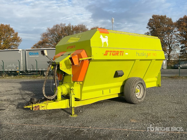 2011 Storti Husky MT190 Feed Trailer - 목초 믹서 : 사진 1 2011 Storti Husky MT190 Feed Trailer - 목초 믹서 : 사진 1