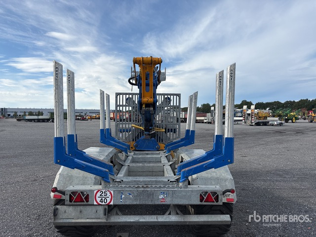 2012 Binderberger RW14 T/A Log Trailer - 임업용 트레일러 : 사진 5 2012 Binderberger RW14 T/A Log Trailer - 임업용 트레일러 : 사진 5