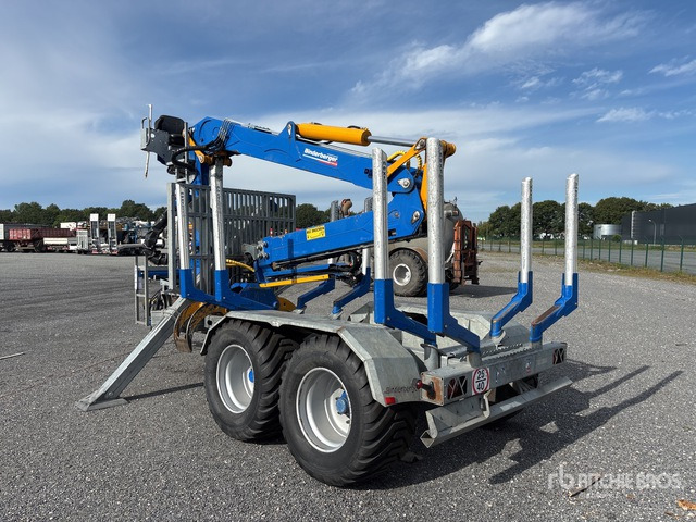 2012 Binderberger RW14 T/A Log Trailer - 임업용 트레일러 : 사진 4 2012 Binderberger RW14 T/A Log Trailer - 임업용 트레일러 : 사진 4