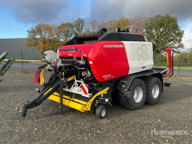 2023 Poettinger Impress 3190VC Pro T/A Combination Baler Wrapper - 원형 베일러, 베일 포장기 : 사진 3 2023 Poettinger Impress 3190VC Pro T/A Combination Baler Wrapper - 원형 베일러, 베일 포장기 : 사진 3