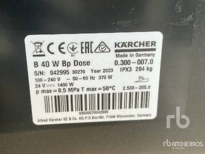 KAERCHER B40 W Walk-Behind Electric Dryer - 산업용 스위퍼 : 사진 5 KAERCHER B40 W Walk-Behind Electric Dryer - 산업용 스위퍼 : 사진 5
