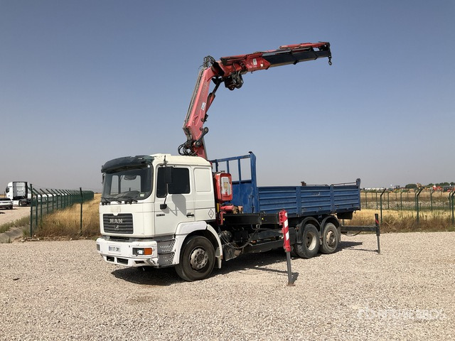 1999 MAN 26.414 FNLL Fassi F260XP Articulated Boom o ... Dump Truck with Crane - 덤프트럭, 크레인 트럭 : 사진 1 1999 MAN 26.414 FNLL Fassi F260XP Articulated Boom o ... Dump Truck with Crane - 덤프트럭, 크레인 트럭 : 사진 1