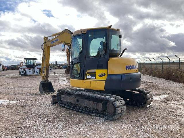 2012 Komatsu PC80MR-3 Mini Excavator: <6.6t - 미니 굴삭기 : 사진 2 2012 Komatsu PC80MR-3 Mini Excavator: <6.6t - 미니 굴삭기 : 사진 2