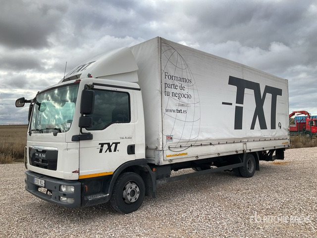 2012 M.A.N. TGL8.180 4x2 Curtain Side Truck - 커튼사이더 트럭 : 사진 2 2012 M.A.N. TGL8.180 4x2 Curtain Side Truck - 커튼사이더 트럭 : 사진 2