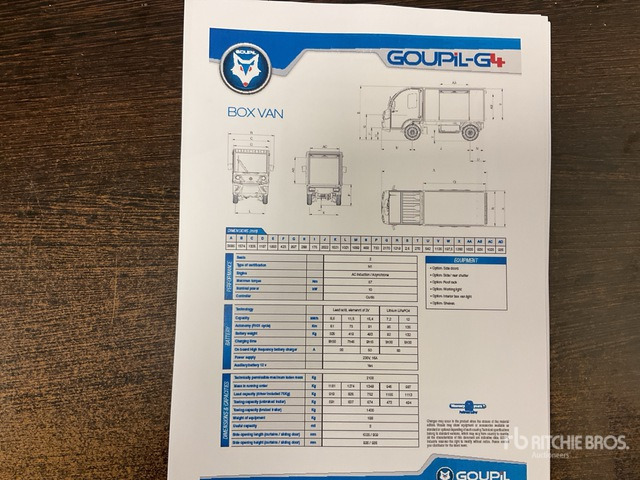 2019 Goupil G4M Electric Utility Vehicle - 지자체/ 특수 차량 : 사진 5 2019 Goupil G4M Electric Utility Vehicle - 지자체/ 특수 차량 : 사진 5