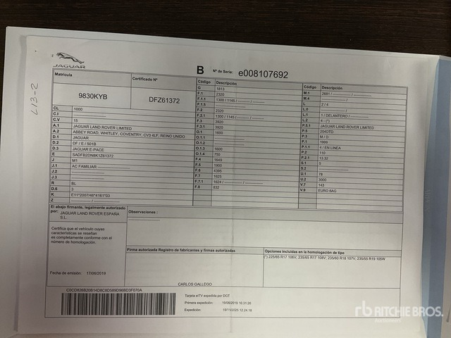 2019 Jaguar E Pace SUV - SUV : 사진 5 2019 Jaguar E Pace SUV - SUV : 사진 5