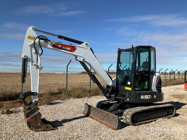 2022 Bobcat E50Z Long-Arm Mini Excavator: <6.6t - 미니 굴삭기 : 사진 2 2022 Bobcat E50Z Long-Arm Mini Excavator: <6.6t - 미니 굴삭기 : 사진 2