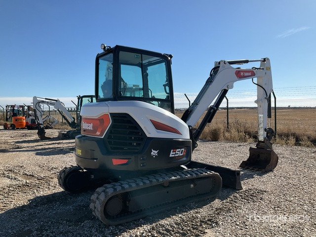 2022 Bobcat E50Z Long-Arm Mini Excavator: <6.6t - 미니 굴삭기 : 사진 4 2022 Bobcat E50Z Long-Arm Mini Excavator: <6.6t - 미니 굴삭기 : 사진 4