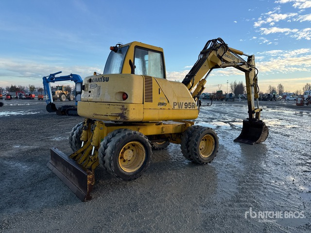 2001 Komatsu PW 95 Wheel Excavator - 휠 굴삭기 : 사진 3 2001 Komatsu PW 95 Wheel Excavator - 휠 굴삭기 : 사진 3