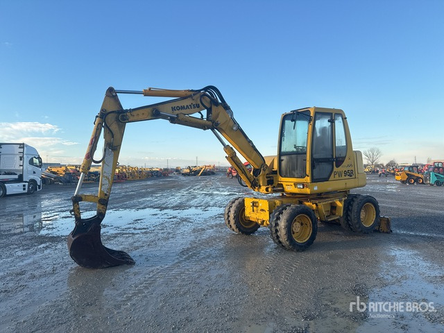 2001 Komatsu PW 95 Wheel Excavator - 휠 굴삭기 : 사진 1 2001 Komatsu PW 95 Wheel Excavator - 휠 굴삭기 : 사진 1