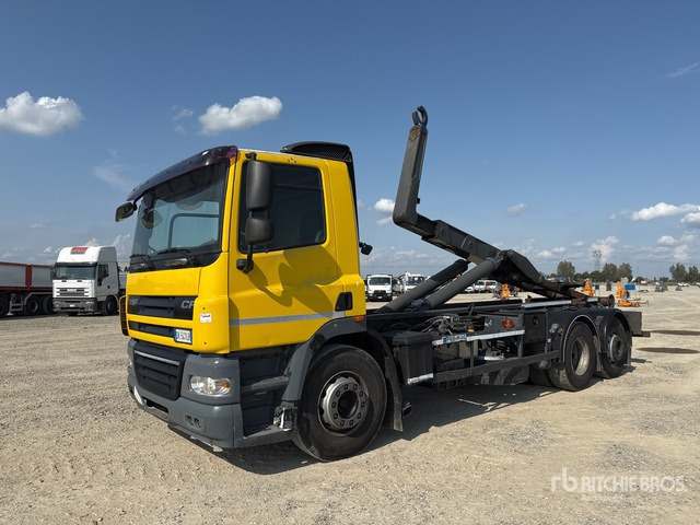 2007 DAF CF85 6x2 Roll-Off Truck - 후크 리프트 트럭 : 사진 2 2007 DAF CF85 6x2 Roll-Off Truck - 후크 리프트 트럭 : 사진 2