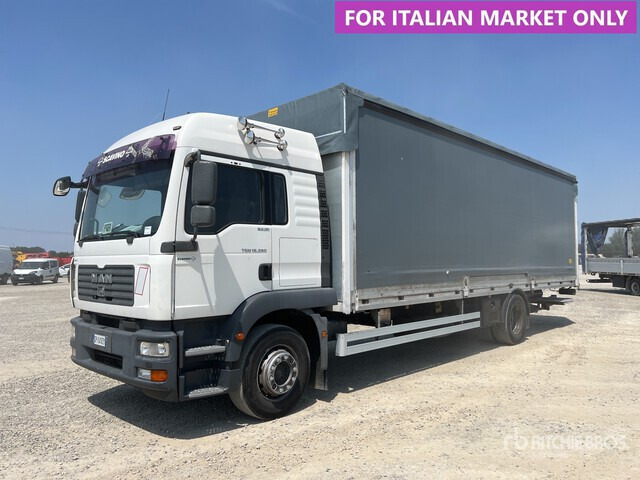 2008 MAN TGM18.280 4x2 Curtain Side Truck - 플레일 모어/ 멀처 : 사진 2 2008 MAN TGM18.280 4x2 Curtain Side Truck - 플레일 모어/ 멀처 : 사진 2