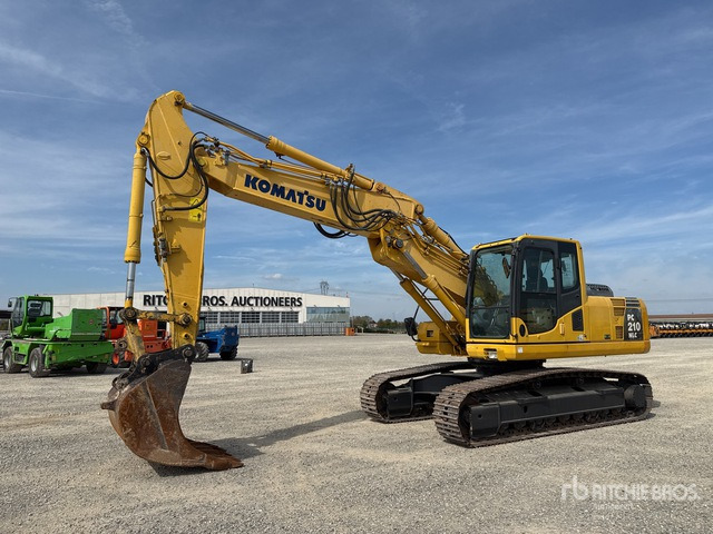 2011 Komatsu PC210NLC-8 Escavatore cingolato - 크롤러 굴삭기 : 사진 2 2011 Komatsu PC210NLC-8 Escavatore cingolato - 크롤러 굴삭기 : 사진 2