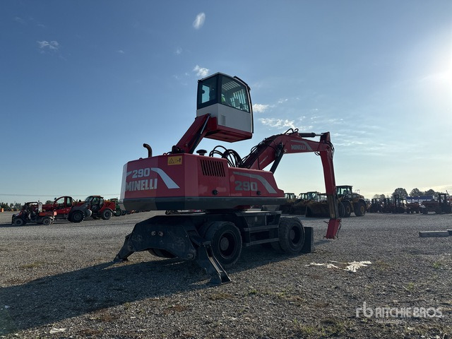 2012 Minelli M290 Movimentatore materiali su ruote - 폐기물/ 산업 처리기 : 사진 4 2012 Minelli M290 Movimentatore materiali su ruote - 폐기물/ 산업 처리기 : 사진 4