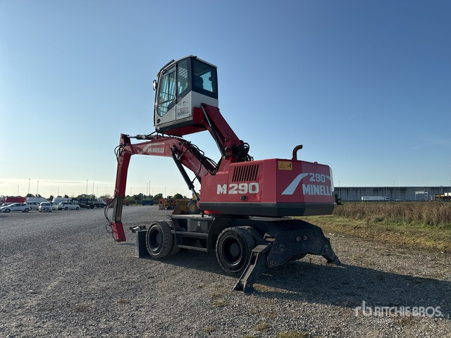 2012 Minelli M290 Movimentatore materiali su ruote - 폐기물/ 산업 처리기 : 사진 3 2012 Minelli M290 Movimentatore materiali su ruote - 폐기물/ 산업 처리기 : 사진 3