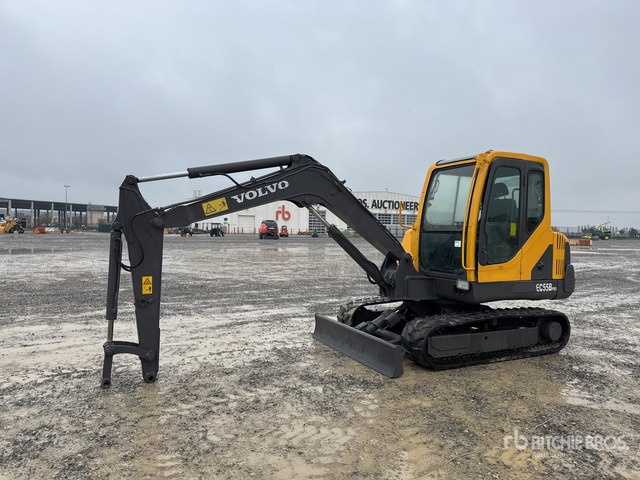 2015 Volvo EC55B Mini Excavator: <6.6t - 미니 굴삭기 : 사진 1 2015 Volvo EC55B Mini Excavator: <6.6t - 미니 굴삭기 : 사진 1