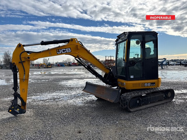 2023 JCB 56Z-2 (Inoperable) Mini Excavator: <6.6t - 미니 굴삭기 : 사진 1 2023 JCB 56Z-2 (Inoperable) Mini Excavator: <6.6t - 미니 굴삭기 : 사진 1