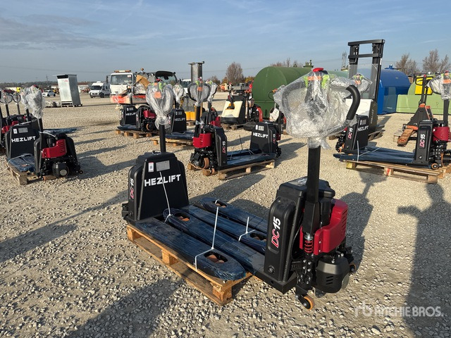 2024 Hezlift HEPT15 TLi Qty of 2 (Unused) Pallet Jack - 팔레트 트럭 : 사진 2 2024 Hezlift HEPT15 TLi Qty of 2 (Unused) Pallet Jack - 팔레트 트럭 : 사진 2