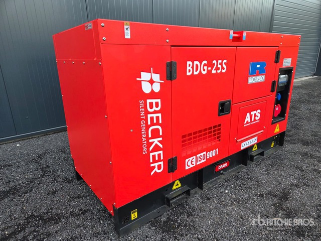 2025 Becker BDG-25S 20KW/25KVA (Unused) Generator Set - 발전기 세트 : 사진 1 2025 Becker BDG-25S 20KW/25KVA (Unused) Generator Set - 발전기 세트 : 사진 1