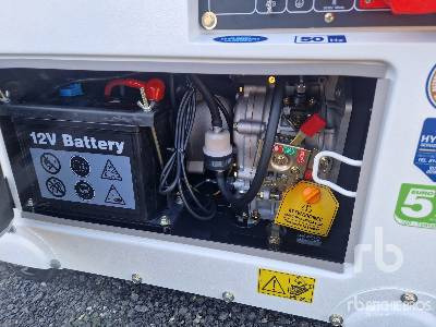 HYUNDAI DHY8500SE-T (Unused) - 발전기 세트 : 사진 4 HYUNDAI DHY8500SE-T (Unused) - 발전기 세트 : 사진 4