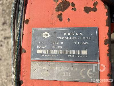 KUHN GF 6401T - 반전기/ 레이크 : 사진 5 KUHN GF 6401T - 반전기/ 레이크 : 사진 5