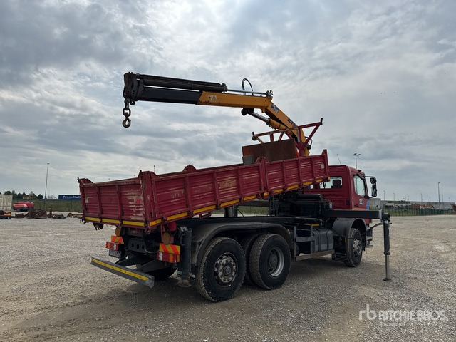 Mercedes-Benz Atego 1828 Autocarro ribaltabile con gru - 덤프트럭, 크레인 트럭 : 사진 3 Mercedes-Benz Atego 1828 Autocarro ribaltabile con gru - 덤프트럭, 크레인 트럭 : 사진 3