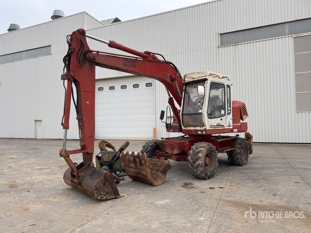 1995 Liebherr A312 Pelle Sur Pneus Wheel Excavator - 휠 굴삭기 : 사진 1 1995 Liebherr A312 Pelle Sur Pneus Wheel Excavator - 휠 굴삭기 : 사진 1