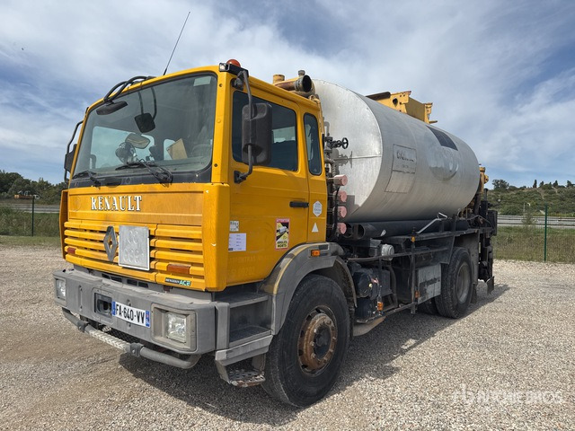 1995 Renault 1995 Acmar on 4x2 Crew Cab Repa ... Asphalt Distributor Truck - 아스팔트 살폭;; : 사진 1 1995 Renault 1995 Acmar on 4x2 Crew Cab Repa ... Asphalt Distributor Truck - 아스팔트 살폭;; : 사진 1