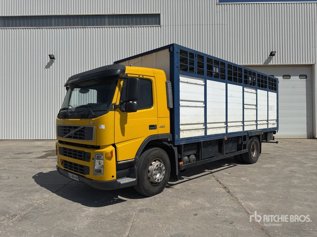 2003 Volvo FM12 420 4x2 Camion Betaillere Livestock Truck - 가축 트럭 : 사진 1 2003 Volvo FM12 420 4x2 Camion Betaillere Livestock Truck - 가축 트럭 : 사진 1