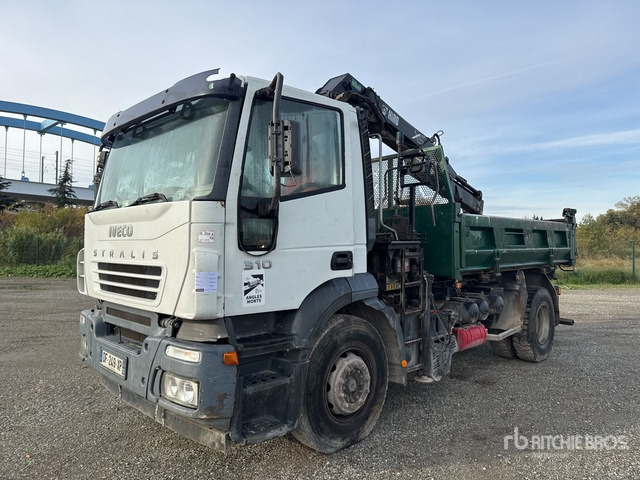 2005 Iveco Stralis 310 2004 Hiab 102XS-2B 3800 kg Arti ... Dump Truck with Crane - 덤프트럭 : 사진 1 2005 Iveco Stralis 310 2004 Hiab 102XS-2B 3800 kg Arti ... Dump Truck with Crane - 덤프트럭 : 사진 1