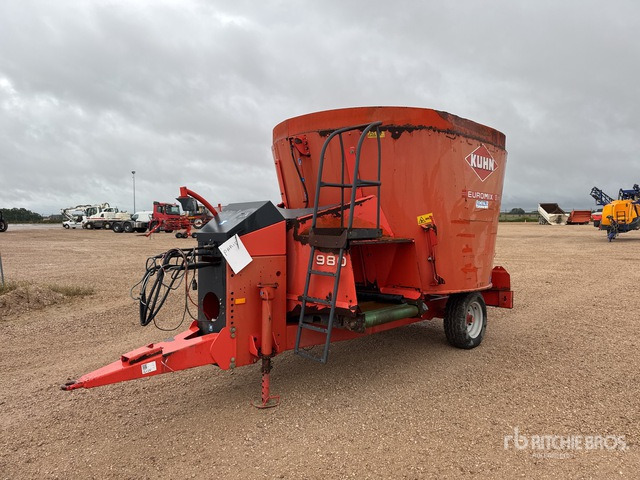 2006 Kuhn Euromix I 980 Melangeuse Distributrice Livestock Feeder - 목초 믹서 : 사진 2 2006 Kuhn Euromix I 980 Melangeuse Distributrice Livestock Feeder - 목초 믹서 : 사진 2