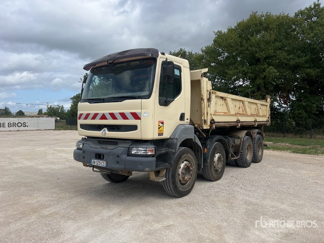 2006 Renault Kerax 370 DCI 8x4 Camion Bi-Benne Tri/A Dump Truck - 덤프트럭 : 사진 1 2006 Renault Kerax 370 DCI 8x4 Camion Bi-Benne Tri/A Dump Truck - 덤프트럭 : 사진 1