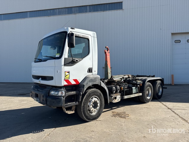 2006 Renault Kerax 420dCi 6x4 Camion Ampliroll 6x4 Roll-Off Truck - 후크 리프트 트럭 : 사진 2 2006 Renault Kerax 420dCi 6x4 Camion Ampliroll 6x4 Roll-Off Truck - 후크 리프트 트럭 : 사진 2