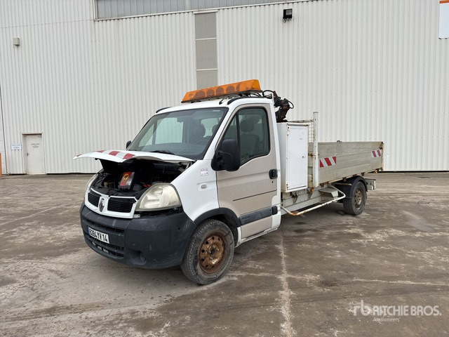 2006 Renault Master dCi 120 2014 HMF 152T2 12V 830 kg on 4x ... Dump Truck with Crane - 덤프트럭 : 사진 1 2006 Renault Master dCi 120 2014 HMF 152T2 12V 830 kg on 4x ... Dump Truck with Crane - 덤프트럭 : 사진 1