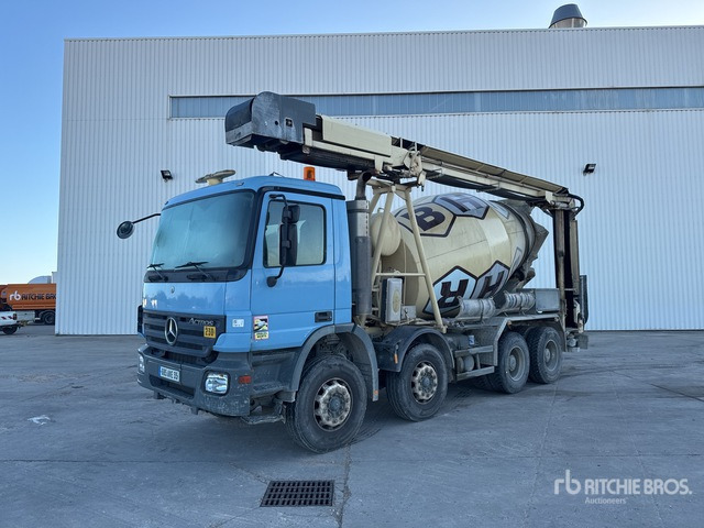 2007 Mercedes-Benz Actros 3236 8x4 Camion Toupie 8x4 Mixer Truck - 콘크리트 믹서 트럭 : 사진 2 2007 Mercedes-Benz Actros 3236 8x4 Camion Toupie 8x4 Mixer Truck - 콘크리트 믹서 트럭 : 사진 2