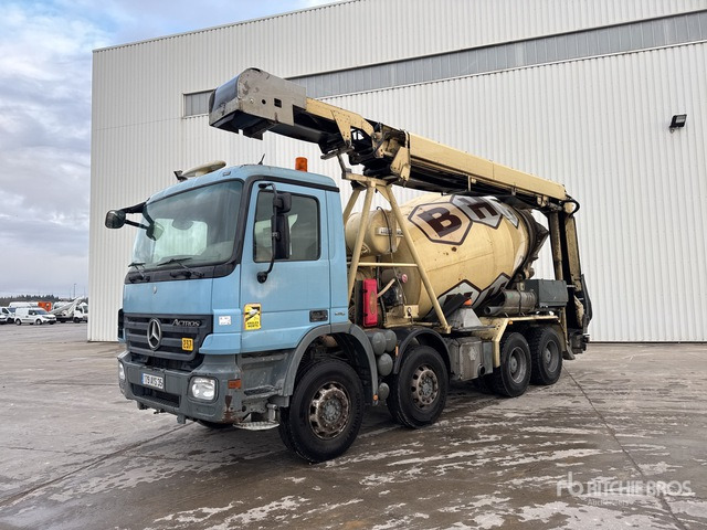 2007 Mercedes-Benz Actros 8x4 Camion Malaxeur 8x4 Mixer Truck - 콘크리트 믹서 트럭 : 사진 1 2007 Mercedes-Benz Actros 8x4 Camion Malaxeur 8x4 Mixer Truck - 콘크리트 믹서 트럭 : 사진 1
