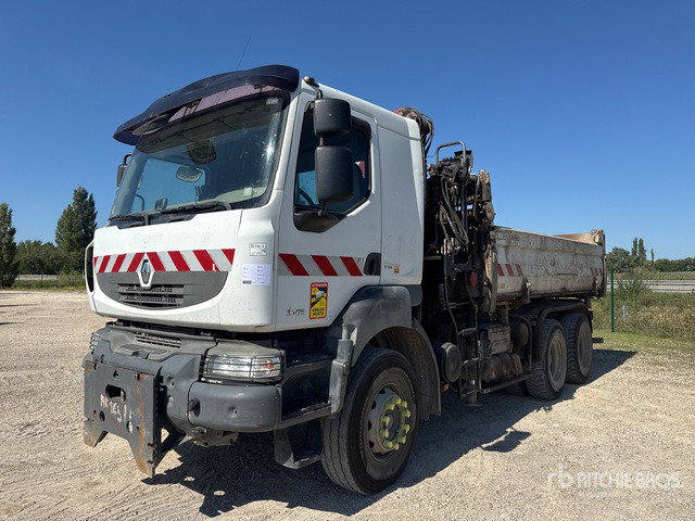 2007 Renault Kerax HMF 1250 k2 on 6x4 Camion Bi-Be ... Dump Truck with Crane - 덤프트럭, 크레인 트럭 : 사진 1 2007 Renault Kerax HMF 1250 k2 on 6x4 Camion Bi-Be ... Dump Truck with Crane - 덤프트럭, 크레인 트럭 : 사진 1