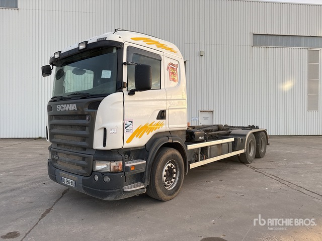 2007 Scania R420 6x2 Roll-Off Truck - 후크 리프트 트럭 : 사진 2 2007 Scania R420 6x2 Roll-Off Truck - 후크 리프트 트럭 : 사진 2