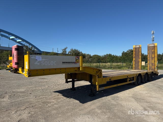 2008 Faymonville Multimax Tri/A Semi-Remorque Porte-Engin ... Lowboy Trailer - 저하대 세미 트레일러 : 사진 1 2008 Faymonville Multimax Tri/A Semi-Remorque Porte-Engin ... Lowboy Trailer - 저하대 세미 트레일러 : 사진 1