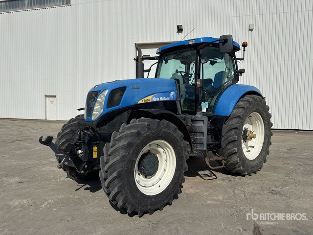2010 New Holland T7050 AutoCommand 4x4 Tracteur Agricole 4WD Tractor - 장궤형 트랙터 : 사진 2 2010 New Holland T7050 AutoCommand 4x4 Tracteur Agricole 4WD Tractor - 장궤형 트랙터 : 사진 2